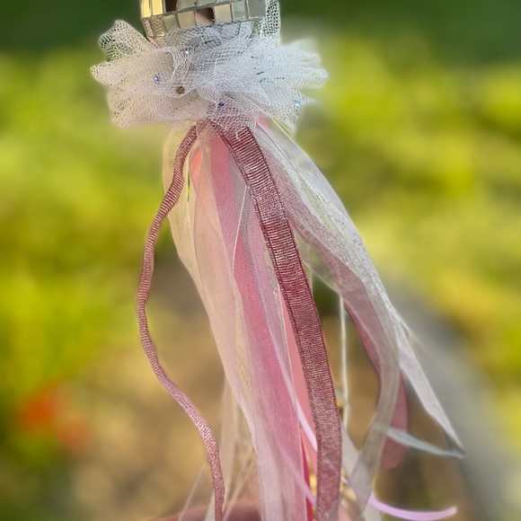Groovy Mirrored Disco Ball Halloween Wand / Magic Bat Wand, Cinderella Princess - Picture 13 of 13